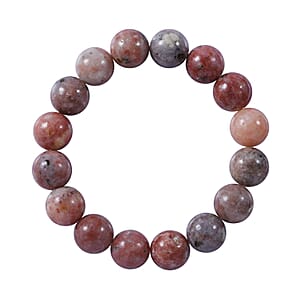Multi Color Jasper Beaded Stretch Bracelet 200.00 ctw