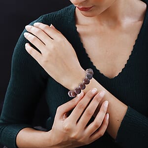 Multi Color Jasper Beaded Stretch Bracelet 200.00 ctw