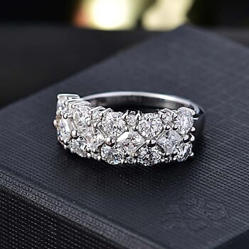 Platinum Over Sterling Silver / 6 - Product card gallery slide 2 (10177392574777)