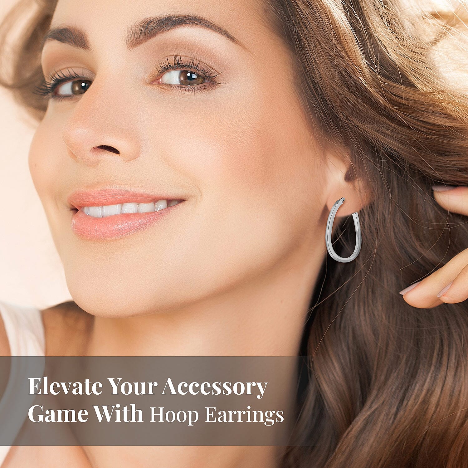 Sterling Silver Hoop Earrings 3.25 Grams