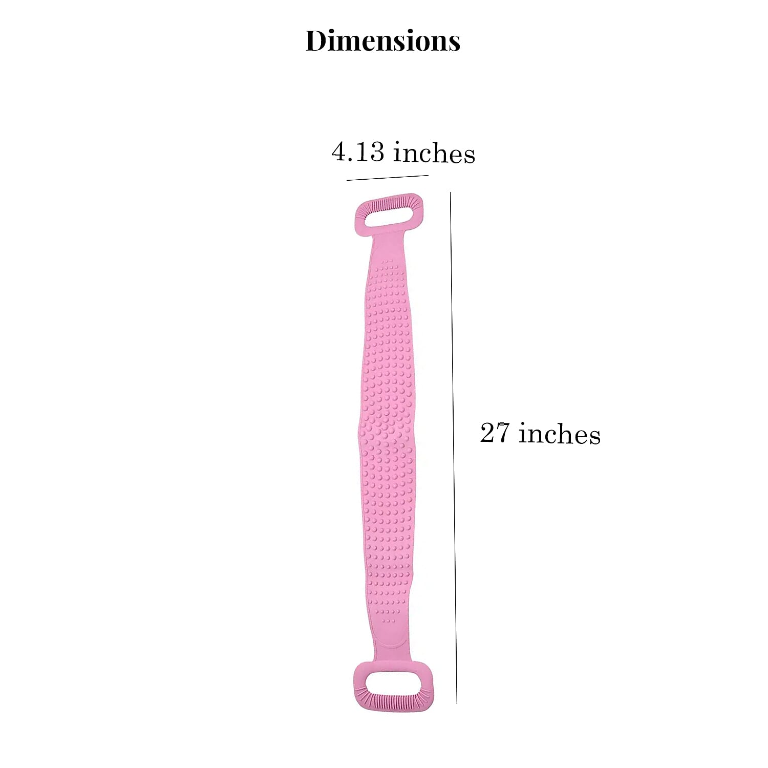 Purple Silicone Back Brush
