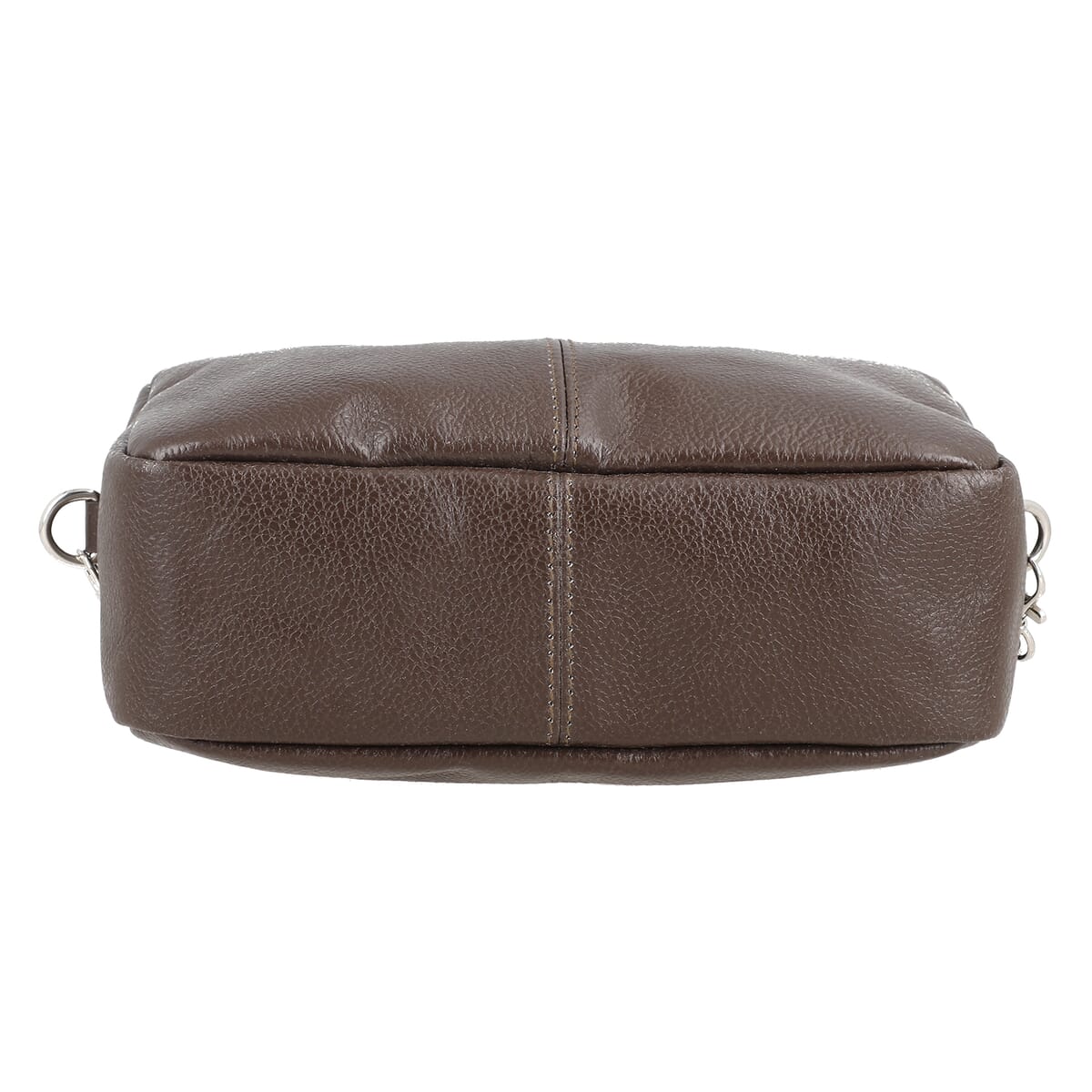Brown Genuine Leather Crossbody Sling Bag image number 6