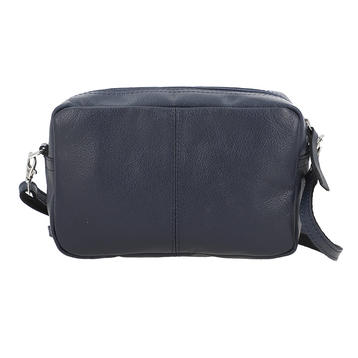 Blue Genuine Leather Crossbody Sling Bag image number 0