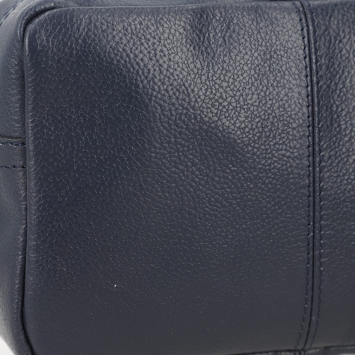 Blue Genuine Leather Crossbody Sling Bag image number 8