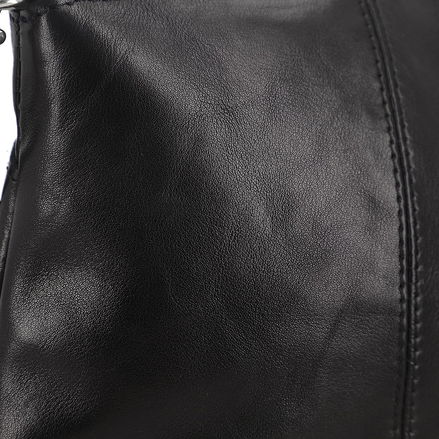 Black Genuine Leather Crossbody Sling Bag
