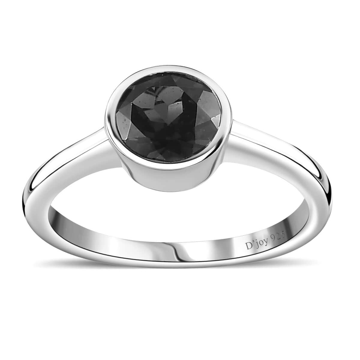 Mozambique Garnet Solitaire Ring in Platinum Over Sterling Silver (Size 5) 1.00 ctw image number 0