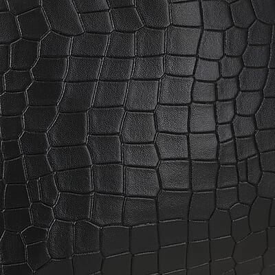 Black Croco Embossed Faux Leather Sling Bag