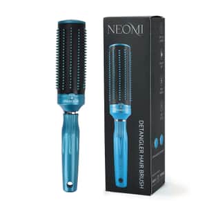 Neomi Detangler Hair Brush With Retractable Bristle Technology, Quick Clean Hair Comb For Loosening and Detangling - Blue (Patent Pending)