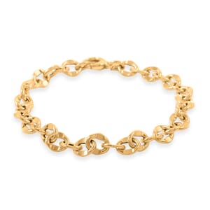 Doorbuster Specchio Rolo Italian 10K Yellow Gold 6.5mm Bracelet (7.50 In) 3.55 Grams