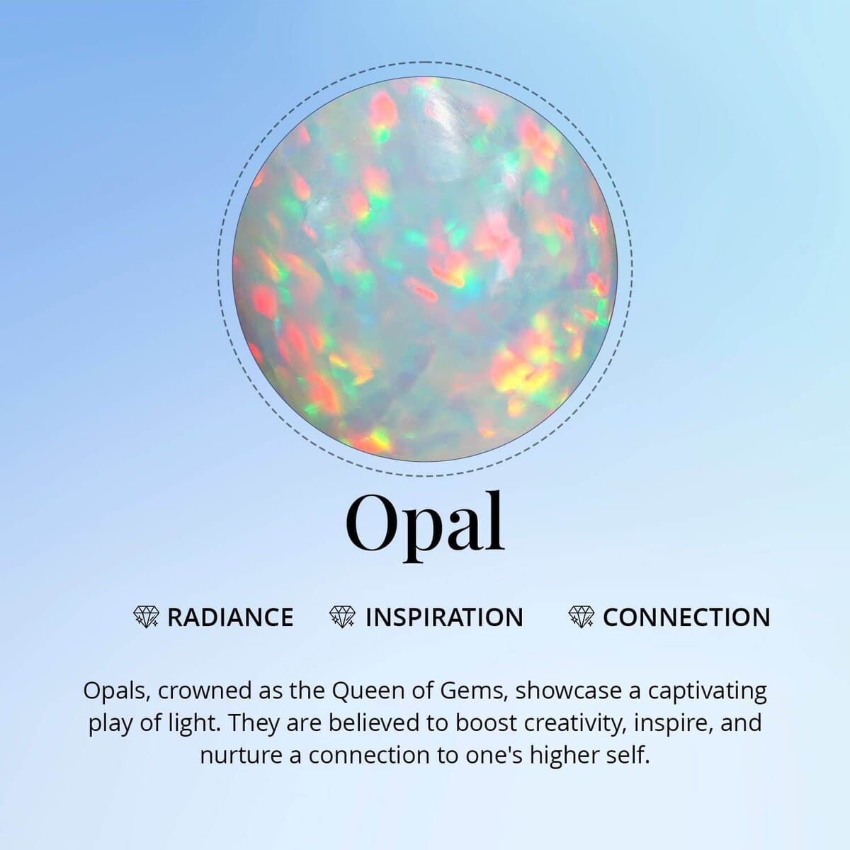 Certified & Appraised Luxoro AAA Ethiopian Welo Opal and G-H I2 Diamond 7.25 ctw Ring in 14K Yellow Gold (Size 11.0) image number 6