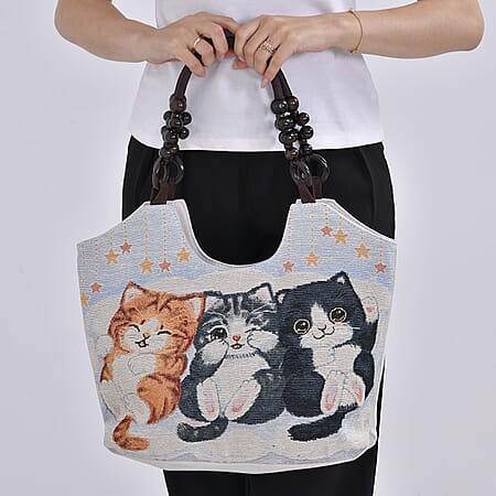 Beige Cat Print - Product card gallery slide 3 (10177396572473)