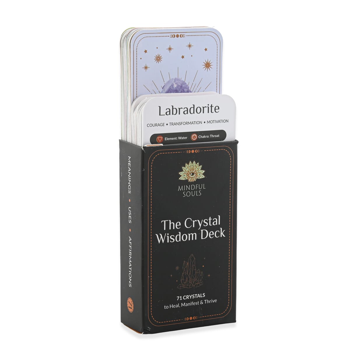 Mindful Crystal Wisdom Card Deck image number 0