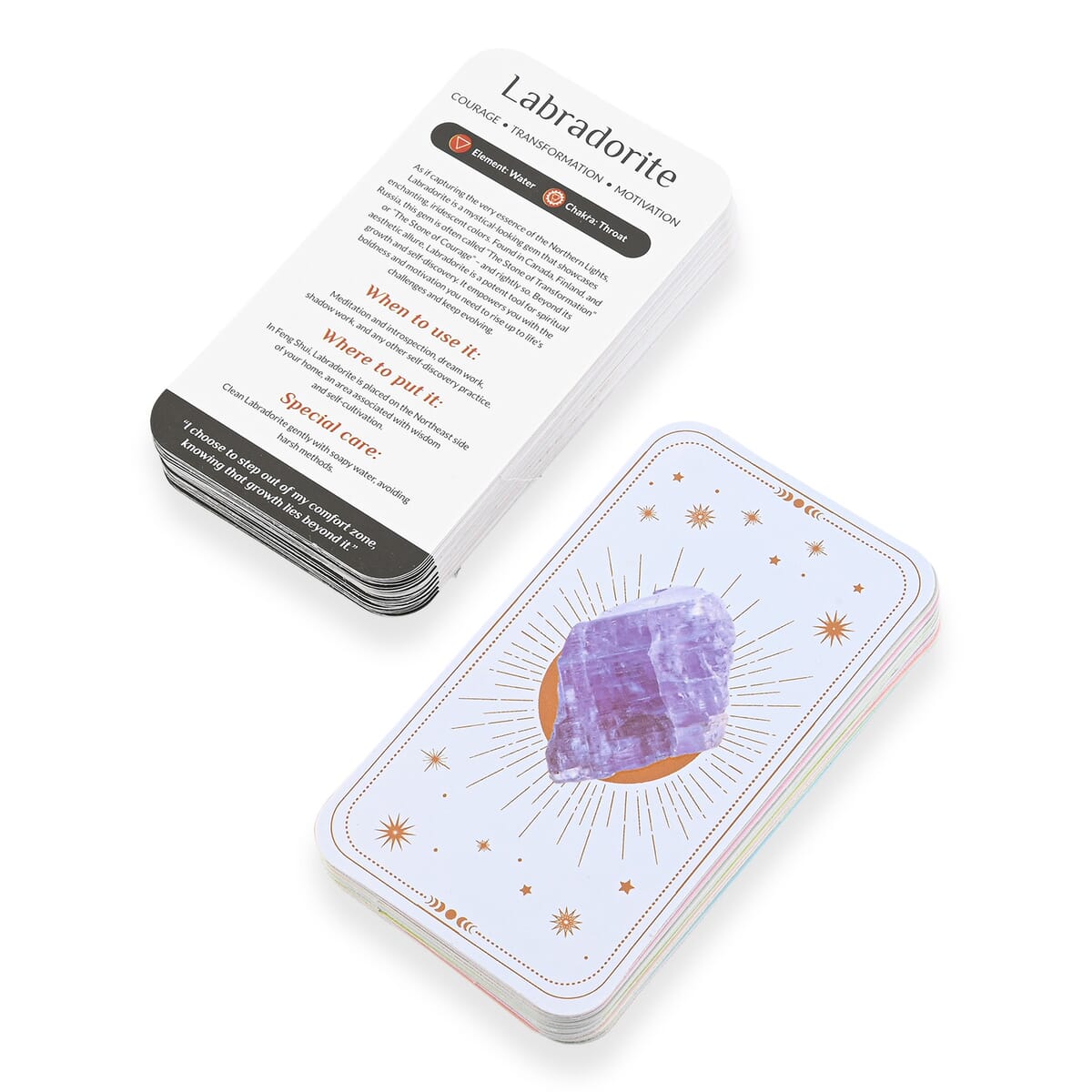 Mindful Crystal Wisdom Card Deck image number 3