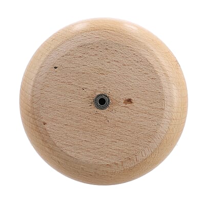 Wooden Bead Spinner with Triangular Base - 3 Revolving Spinner with Bearing, 3 Needle, 3 MTR Thread and Accessory (Patented)