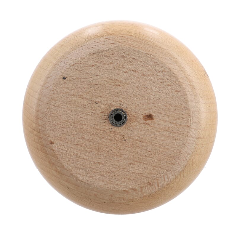 Wooden Bead Spinner with Triangular Base - 3 Revolving Spinner with Bearing, 3 Needle, 3 MTR Thread and Accessory (Patented)