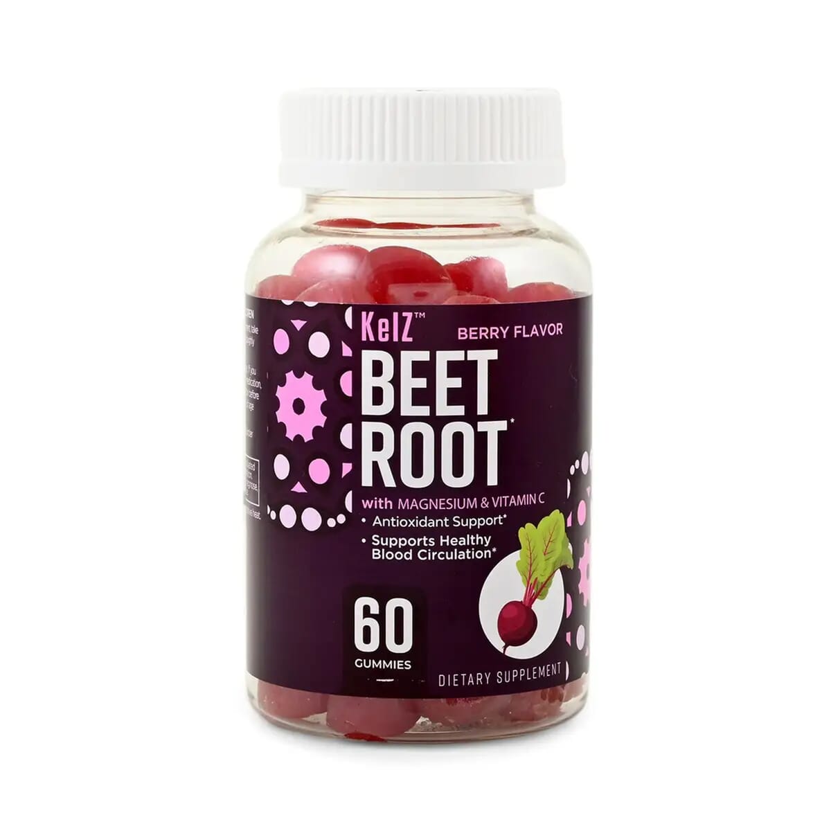Kelz Beet Root (60 Gummies) image number 0