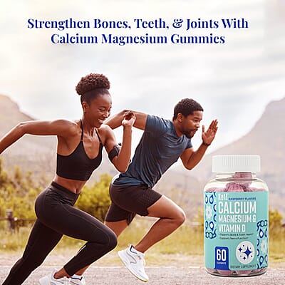 Kelz Calcium Magnesium (60 Gummies)