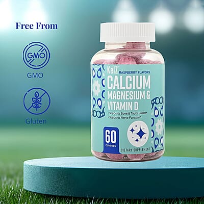 Kelz Calcium Magnesium (60 Gummies)