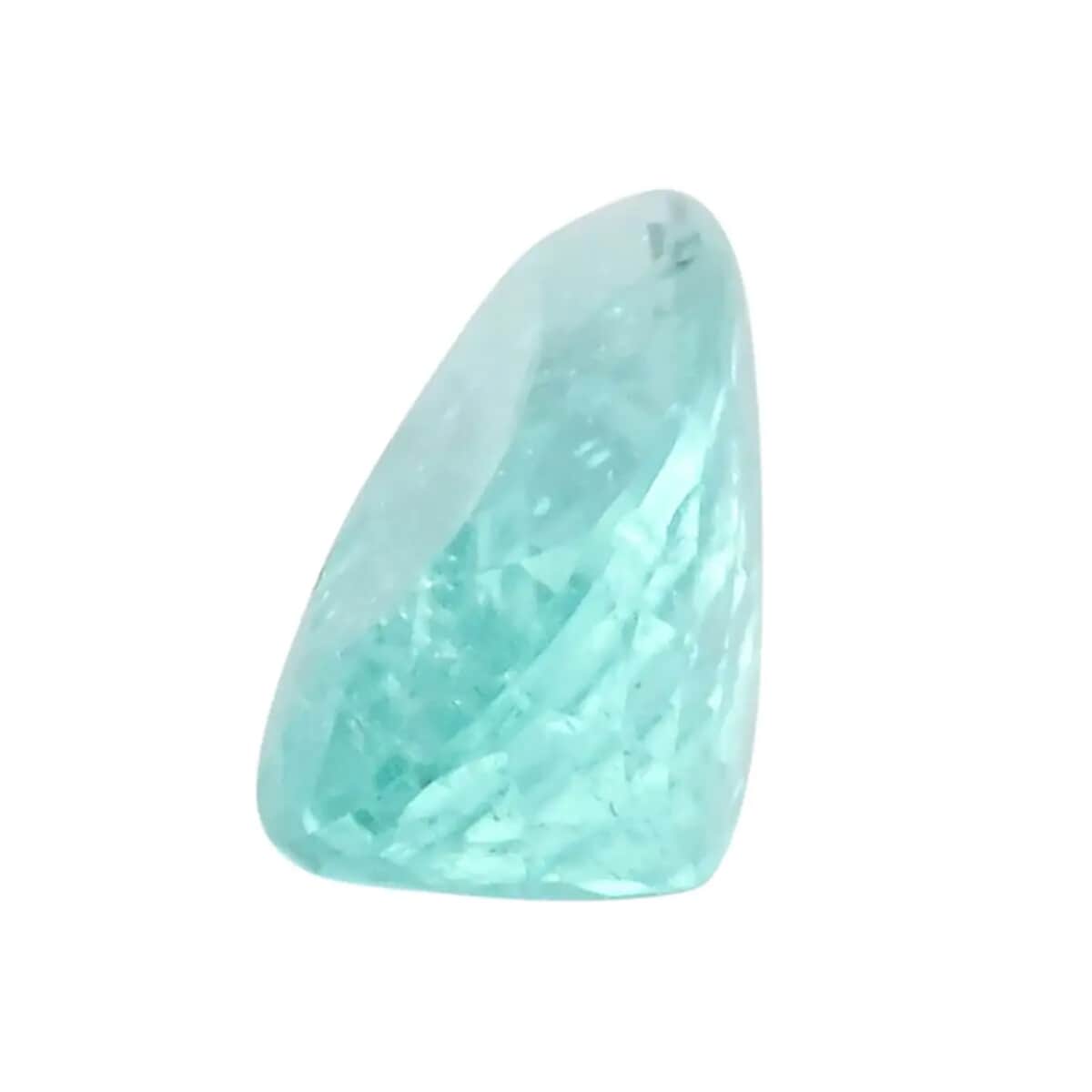 Certified & Appraised AAAA Paraiba Tourmaline (Pear 15.5x7mm) 2.63 ctw image number 1