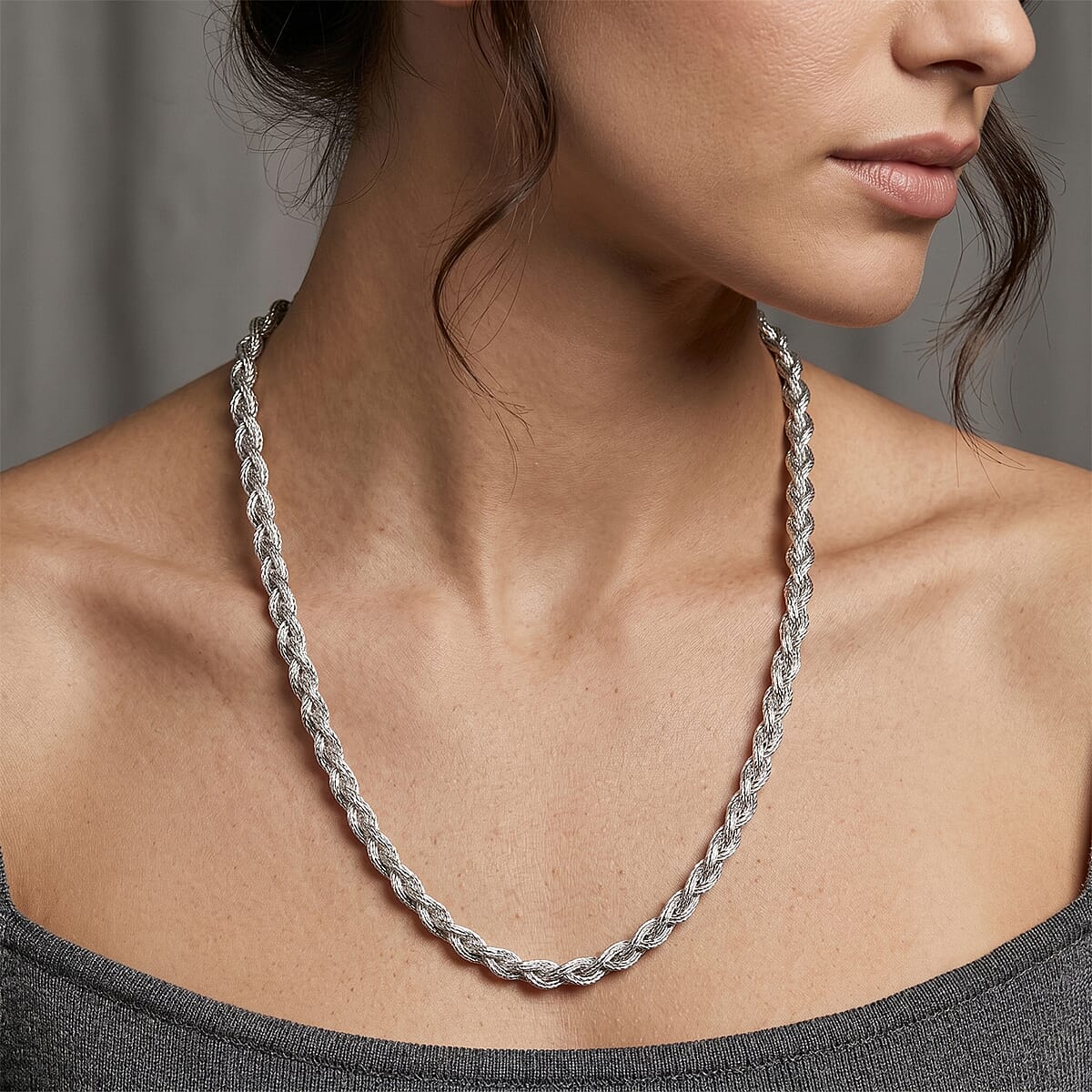 Necklace in Sterling Silver 20 Inches (56.27 g) image number 1