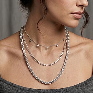 Necklace in Sterling Silver 20 Inches (56.27 g)