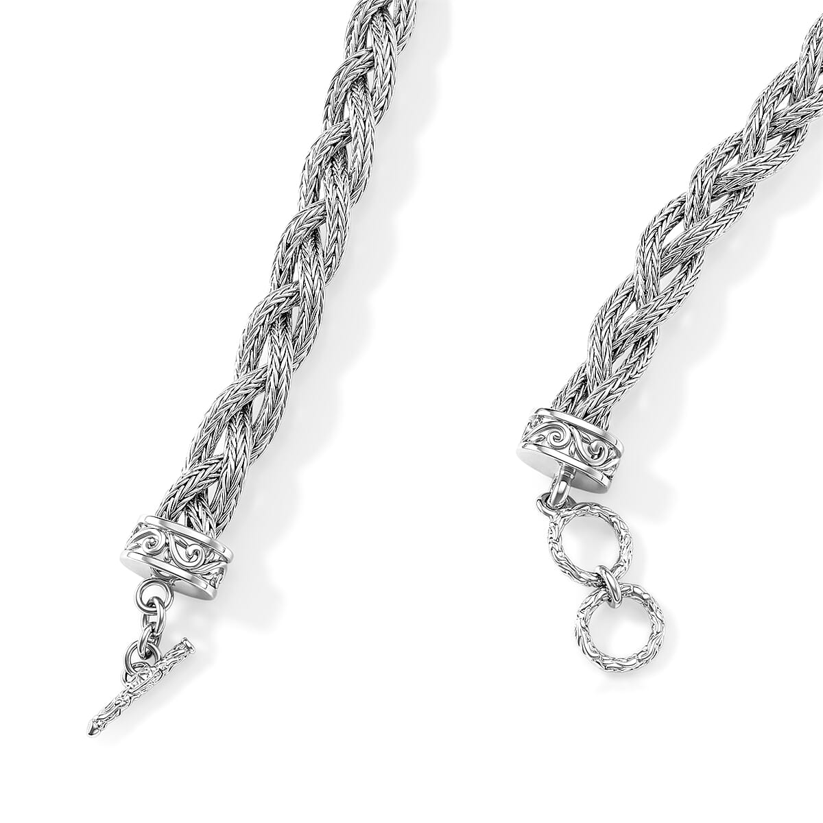 Necklace in Sterling Silver 20 Inches (56.27 g) image number 4