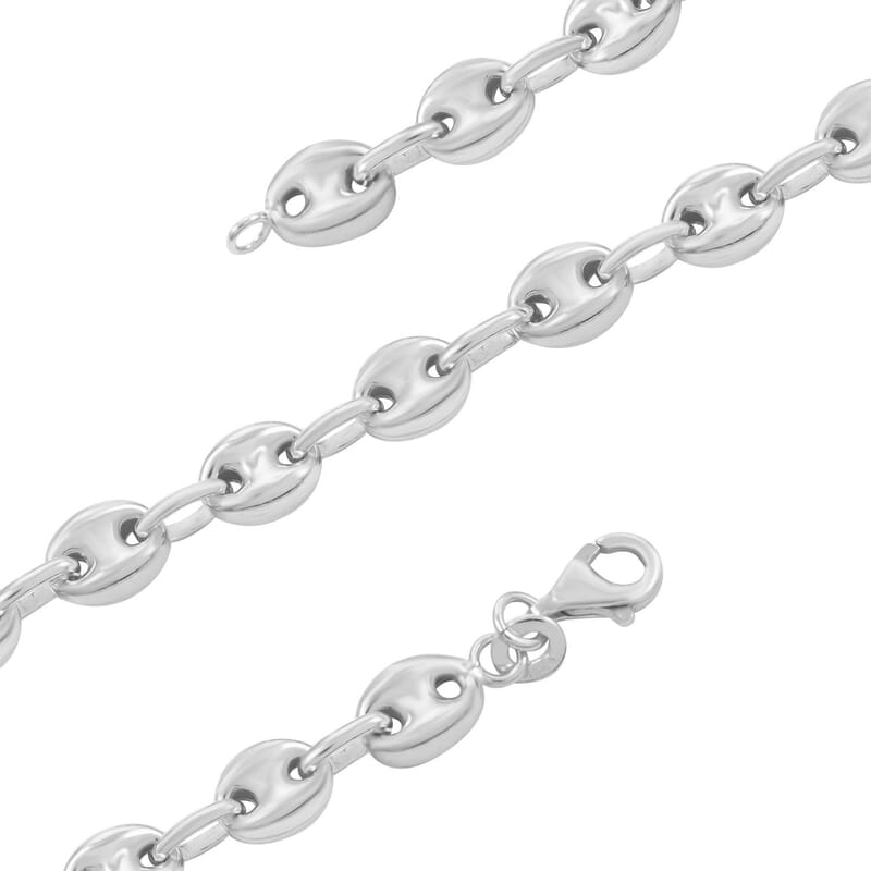 Sterling Silver Necklace 20 Inches 20.80 Grams