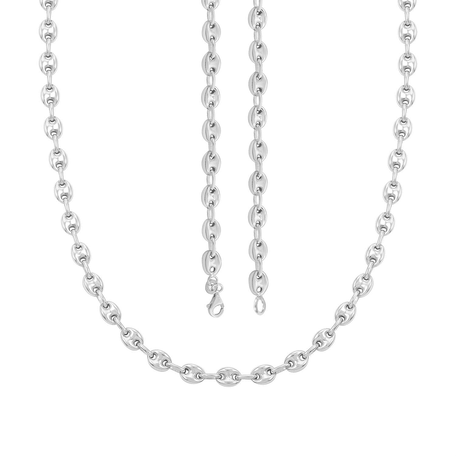 Sterling Silver Necklace 20 Inches 20.80 Grams