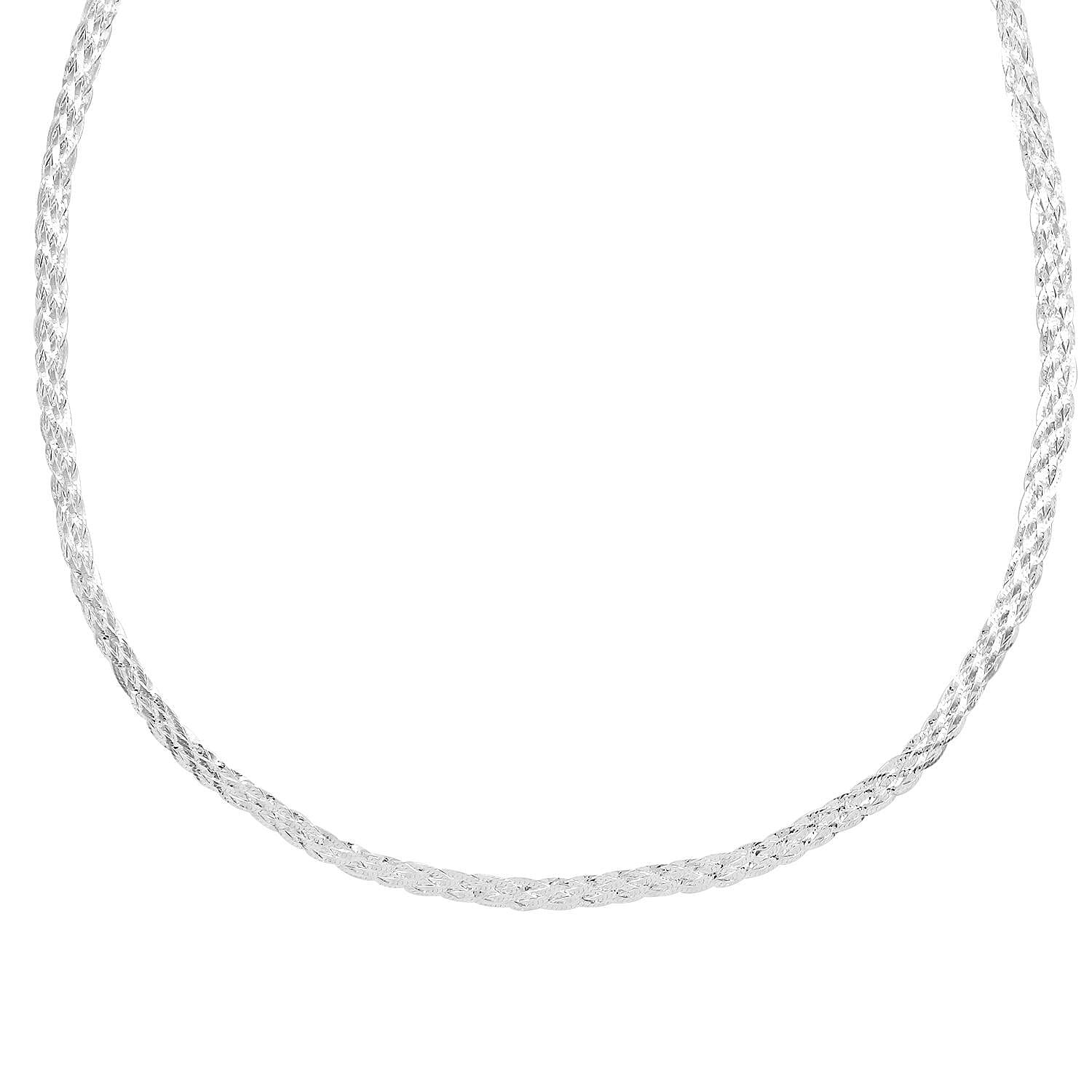 Sterling Silver Necklace 24 Inches 10 Grams