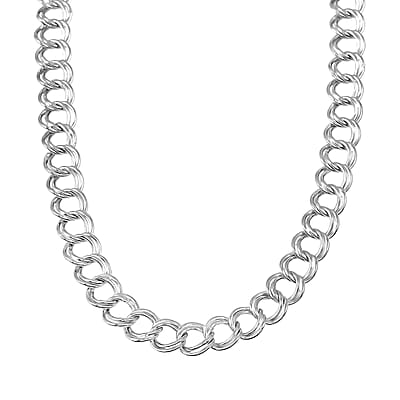 Sterling Silver Necklace 20 Inches 15.60 Grams