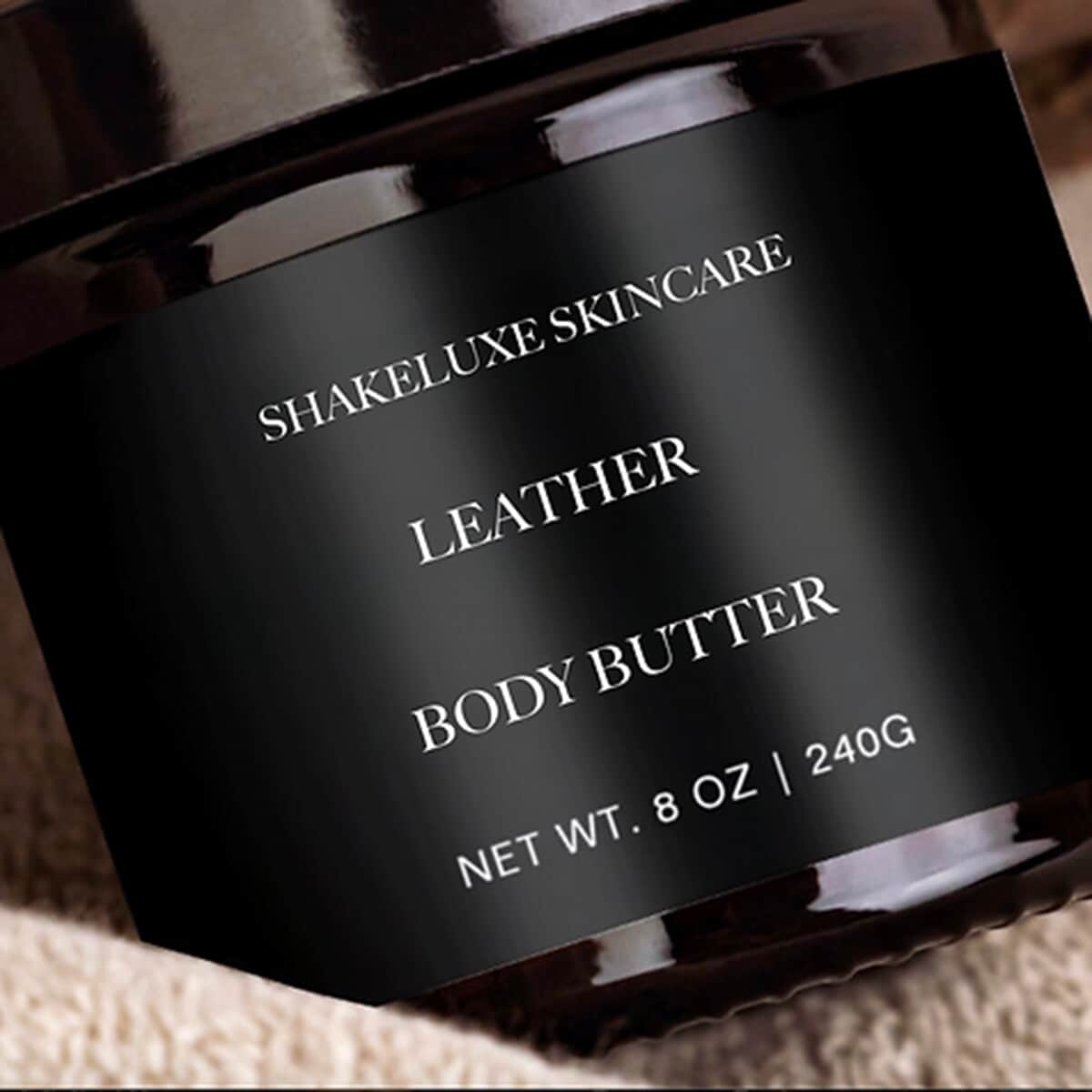 ShakeLuxe Leather Body Butter 8 oz image number 0