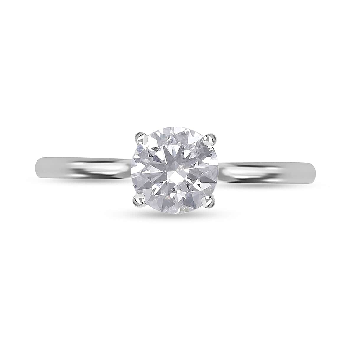 IGI Certified Luxoro 14K White Gold Luxuriant Lab Grown Diamond (F, VS) Ring (Size 10.0) 1.00 ctw