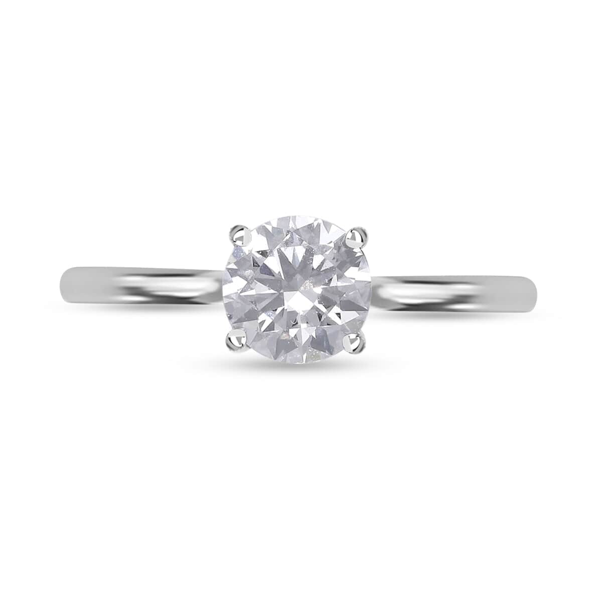 IGI Certified 14K White Gold Luxuriant Lab Grown Diamond F VS Ring (Size 8.0) 1.00 ctw image number 0