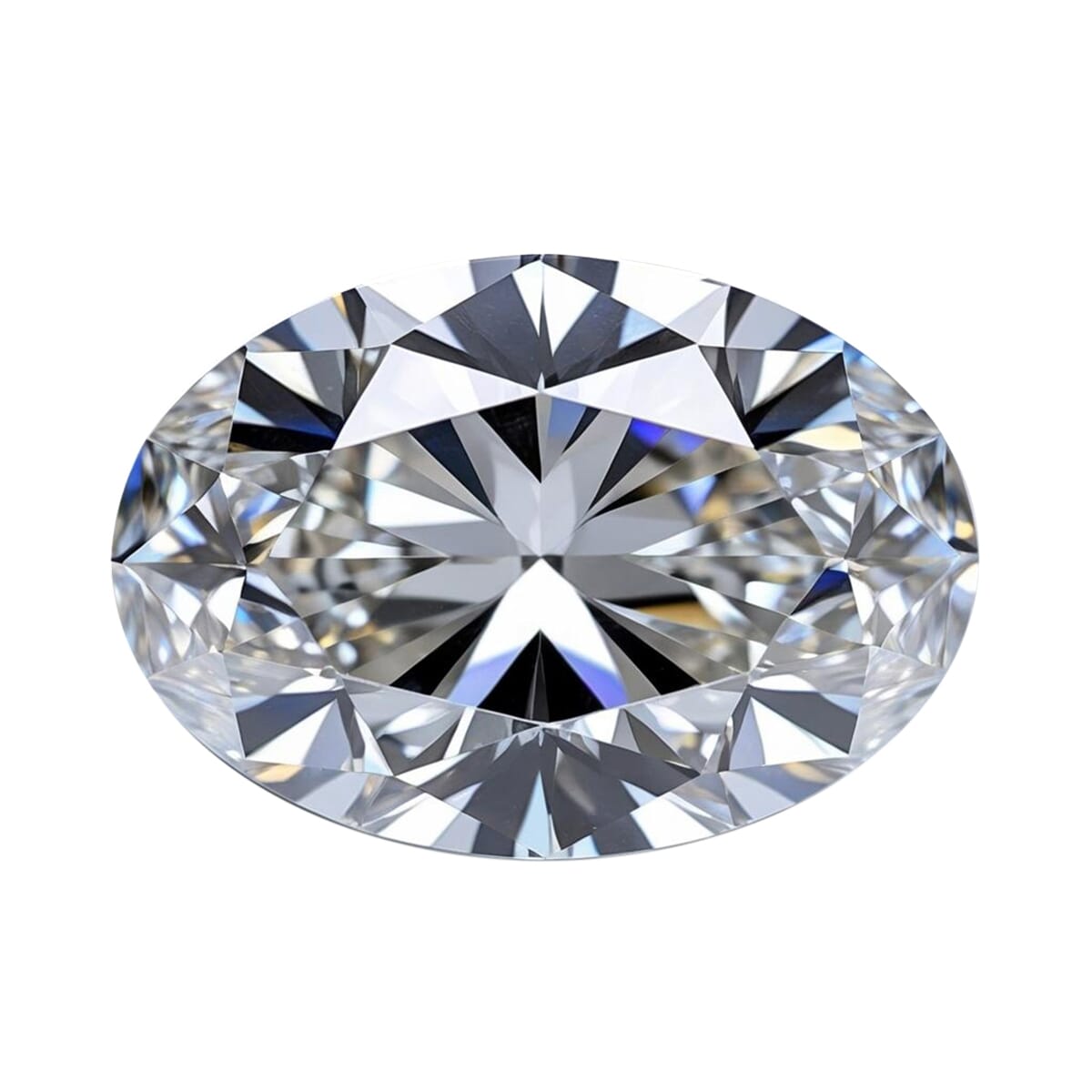 IGI Certified Luxuriant Lab Grown Diamond (Oval) (E-F, VS) 1.50 ctw image number 0