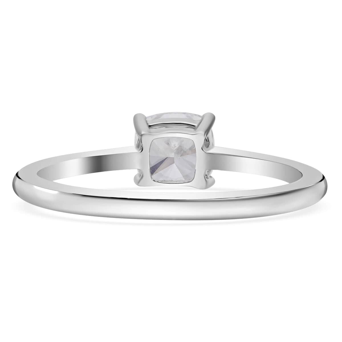 IGI Certified 14K White Gold Luxuriant Lab Grown Diamond (VS) Solitaire Ring (Size 8.0) 1.00 ctw image number 4