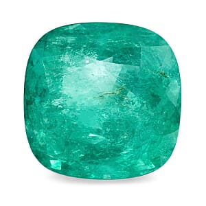 Certified & Appraised AAAA Boyaca Colombian Emerald (Cush Free Size) 4.00 ctw