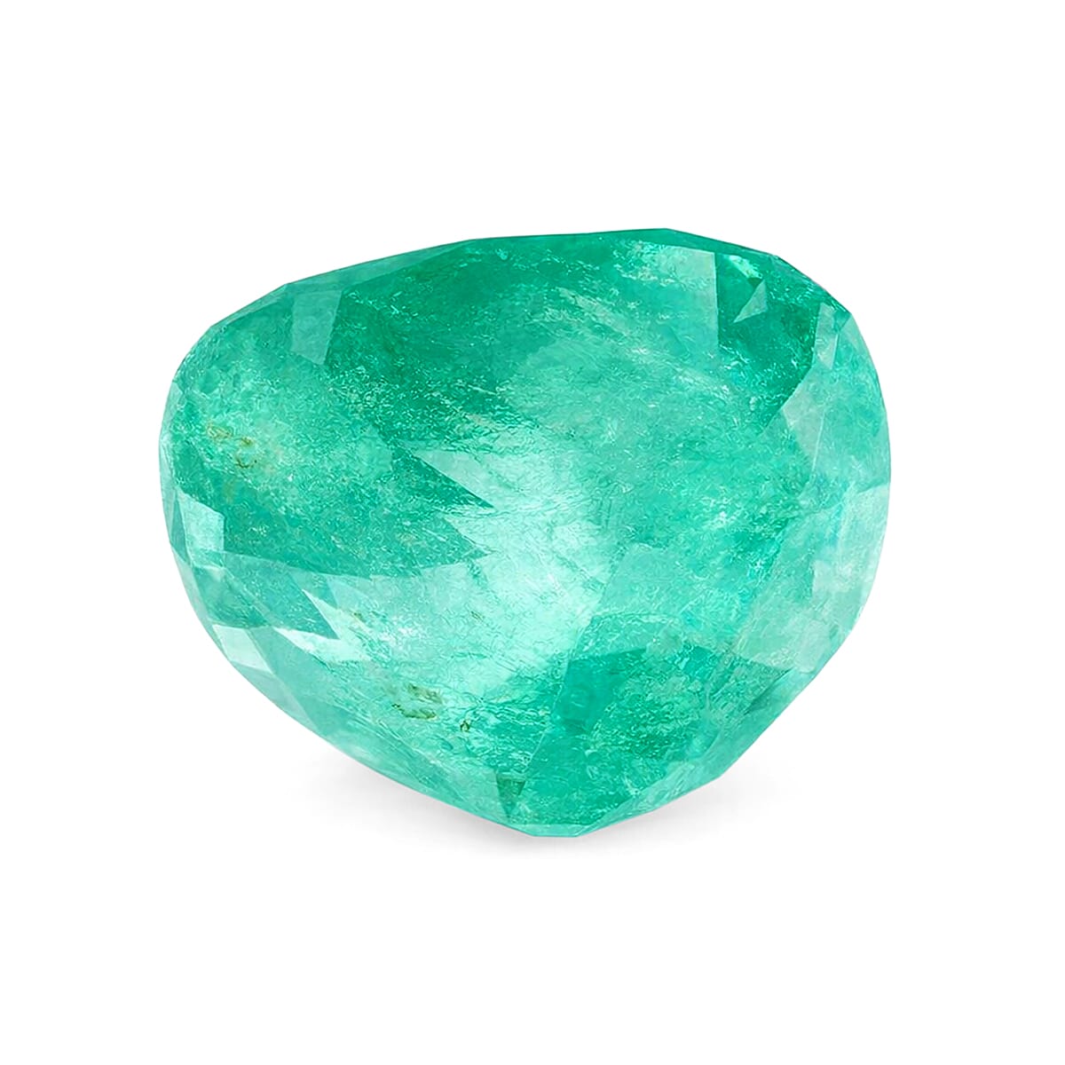 Certified & Appraised AAAA Boyaca Colombian Emerald (Cush Free Size) 4.00 ctw image number 3