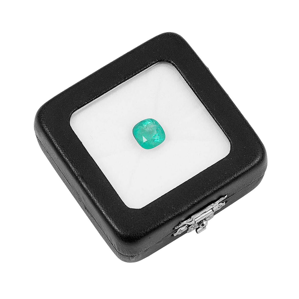 Certified & Appraised AAAA Boyaca Colombian Emerald (Cush Free Size) 4.00 ctw image number 4