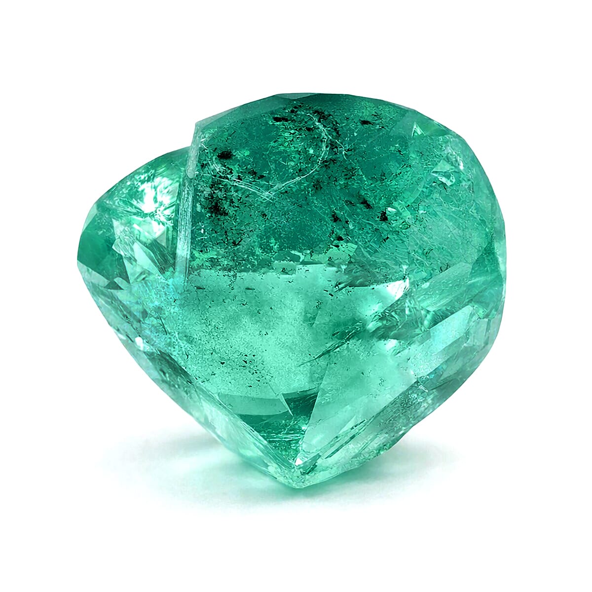 Certified & Appraised AAAA Boyaca Colombian Emerald (Hrt Free Size) 4.00 ctw image number 3