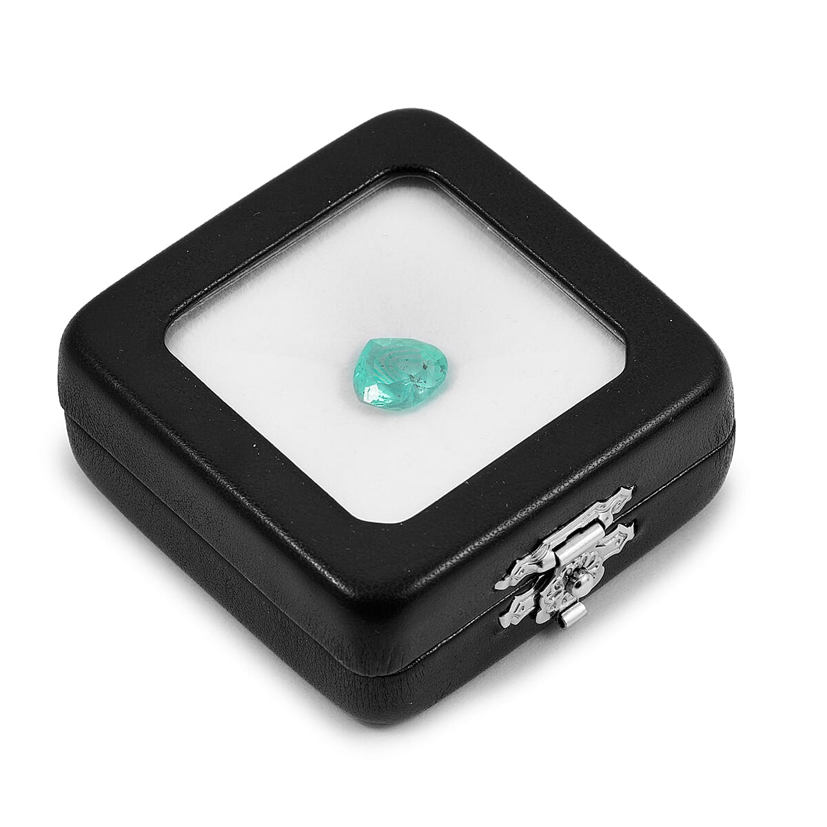 Certified & Appraised AAAA Boyaca Colombian Emerald (Hrt Free Size) 4.00 ctw image number 4