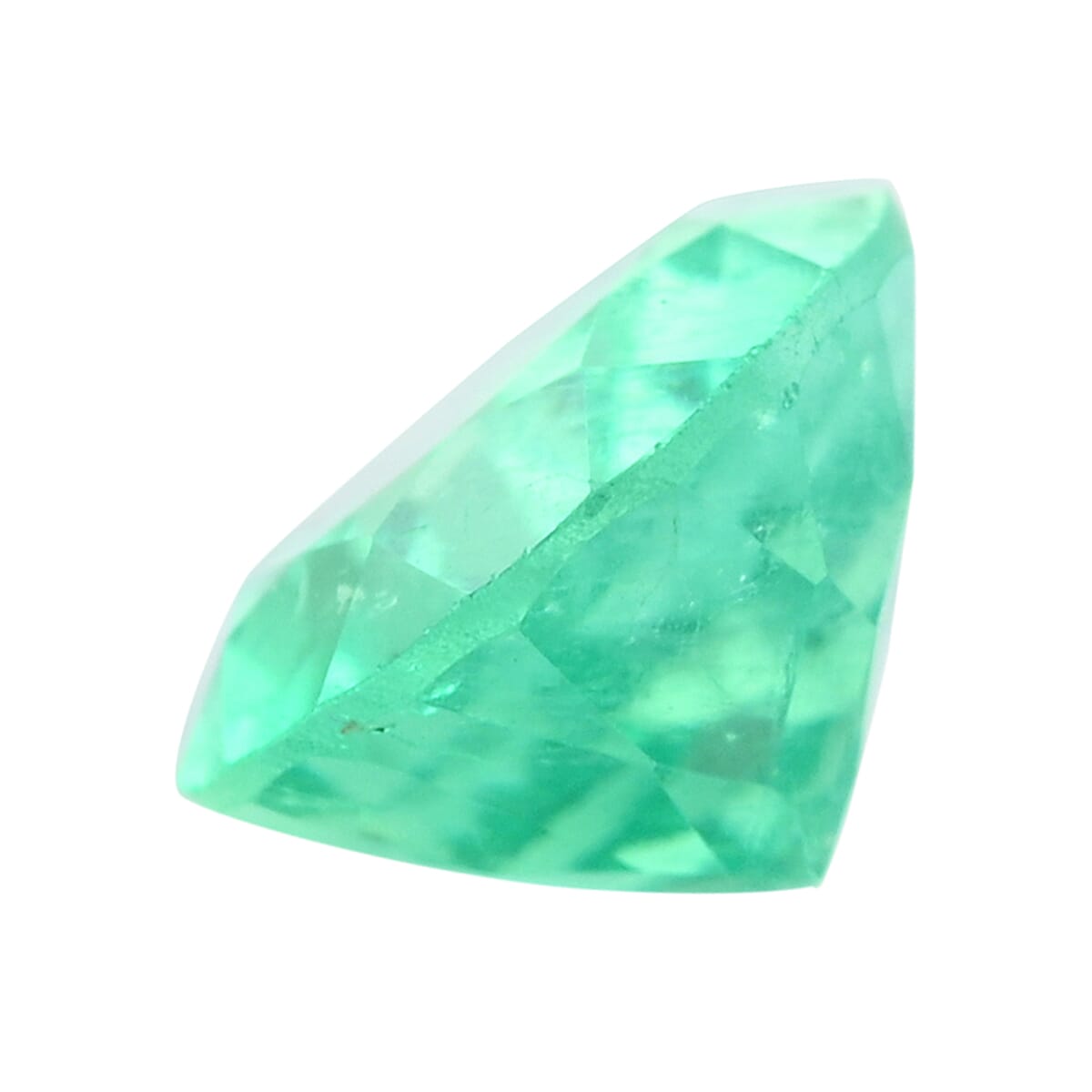 Certified & Appraised AAAA Boyaca Colombian Emerald (Pear Free Size) 4.00 ctw image number 1