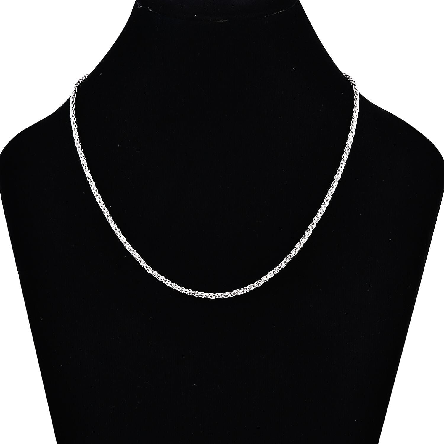 Sterling Silver Necklace (18 Inches) 16.38 g