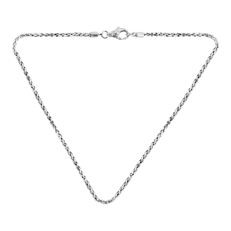 Sterling Silver Necklace (18 Inches) 16.38 g
