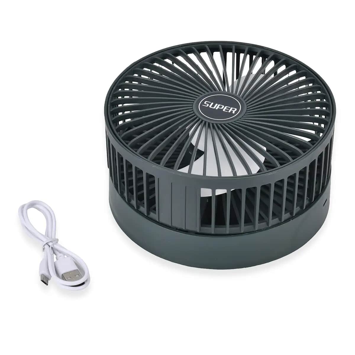 Green Foldable Portable Table Fan image number 0