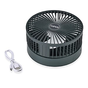 Green Foldable Portable Table Fan