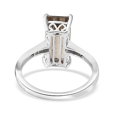 Rhapsody 950 Platinum AAAA Turkizite and E-F VS Diamond Ring (Size 10.0) 4.75 Grams 5.15 ctw