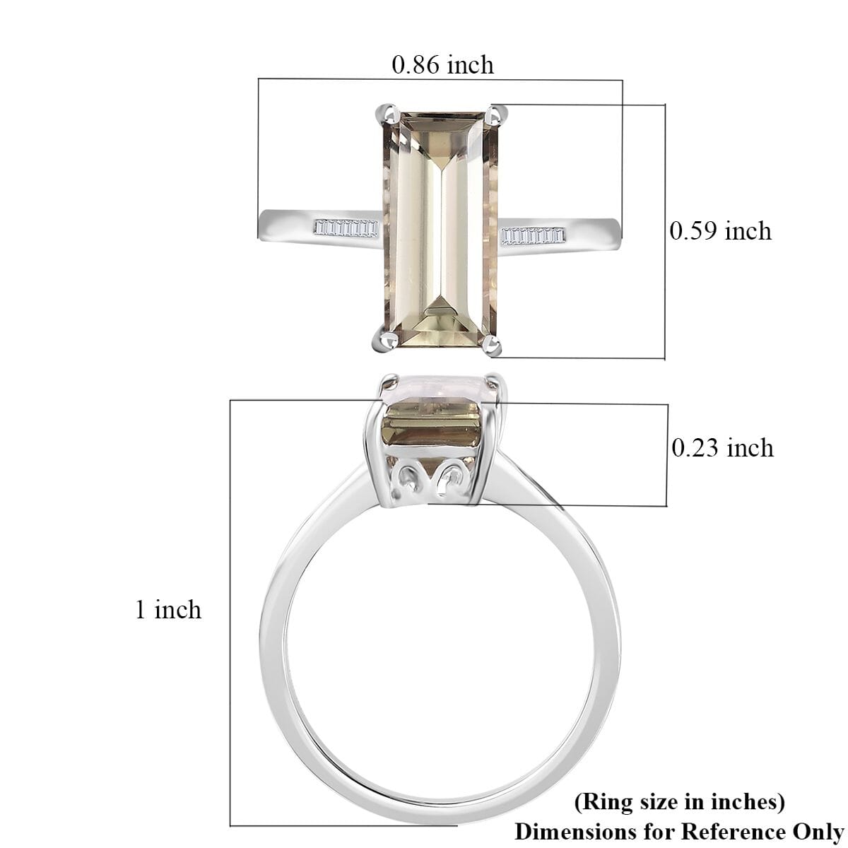 Rhapsody 950 Platinum AAAA Turkizite and E-F VS Diamond Ring (Size 8.0) 4.75 Grams 5.15 ctw image number 5
