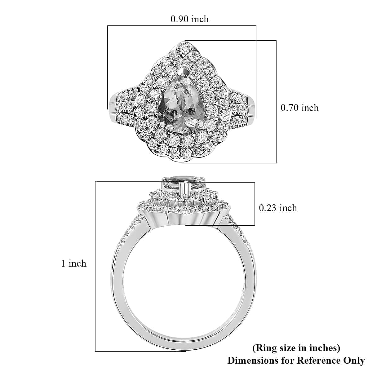 Certified & Appraised Rhapsody 950 Platinum AAAA Paraiba Tourmaline and E-F VS Diamond Double Halo Ring (Size 10.0) 10.35 Grams 2.35 ctw image number 5