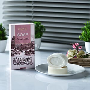 Marigold and Lotus Set of 2 Goat Milk Soap - Lavender fragrance