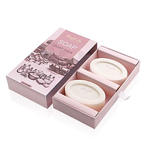 Marigold and Lotus Set of 2 Goat Milk Soap - Lavender fragrance